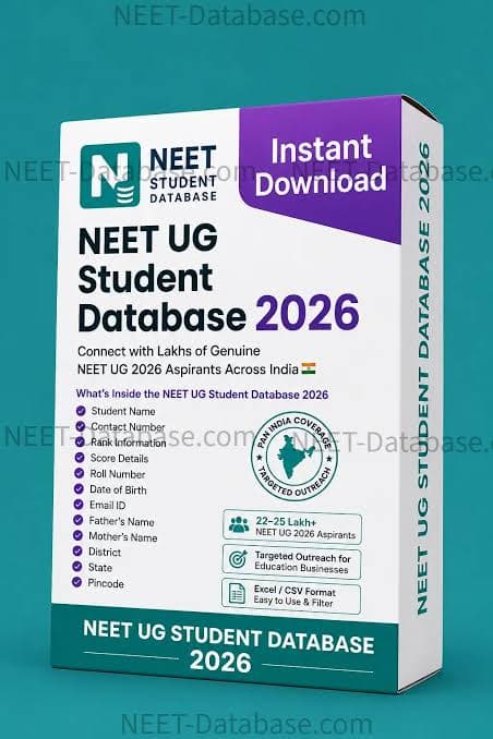 NEET 2026 candidate data — Pan India